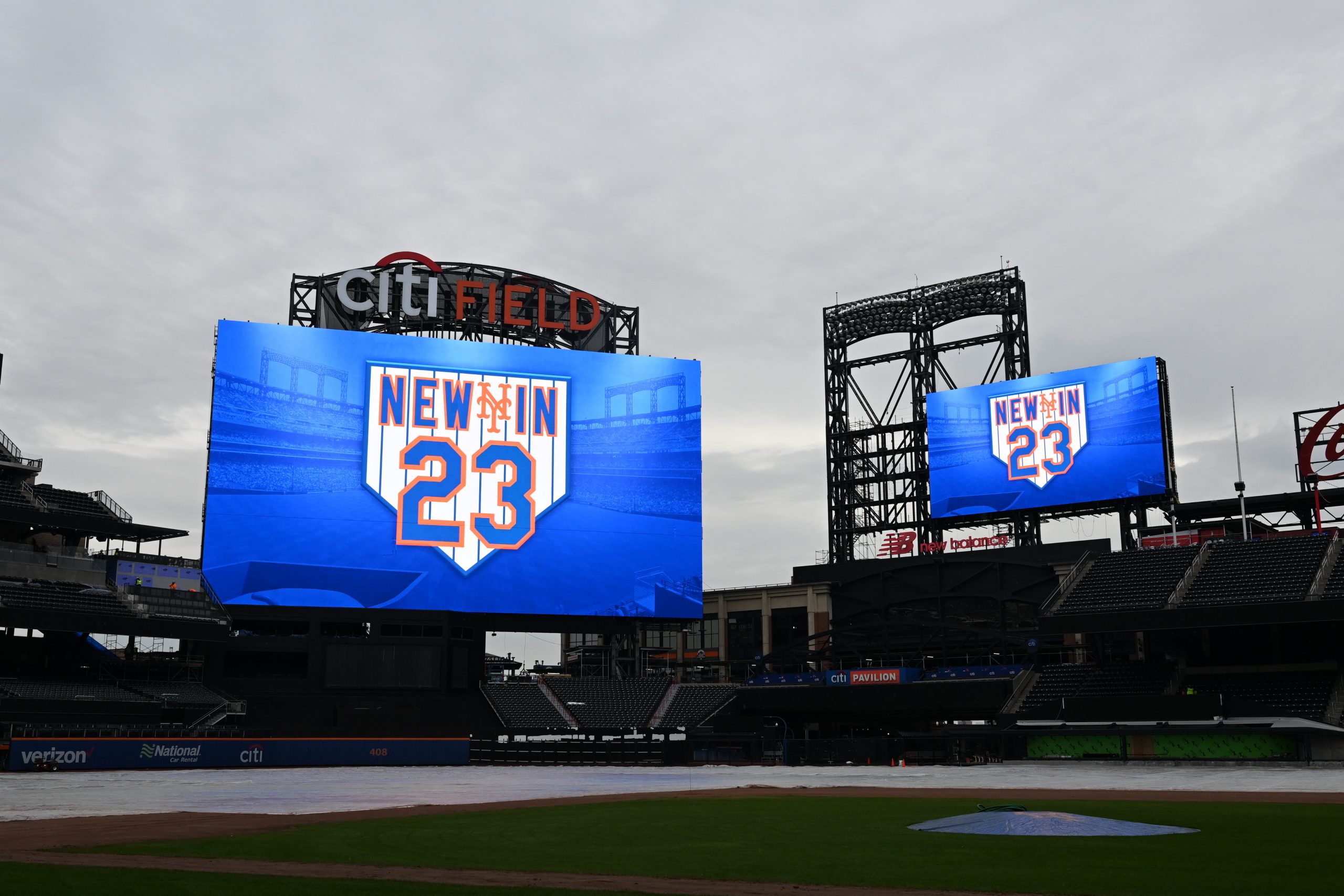 Samsung Electronics & New York Mets unveil largest ballpark scoreboard