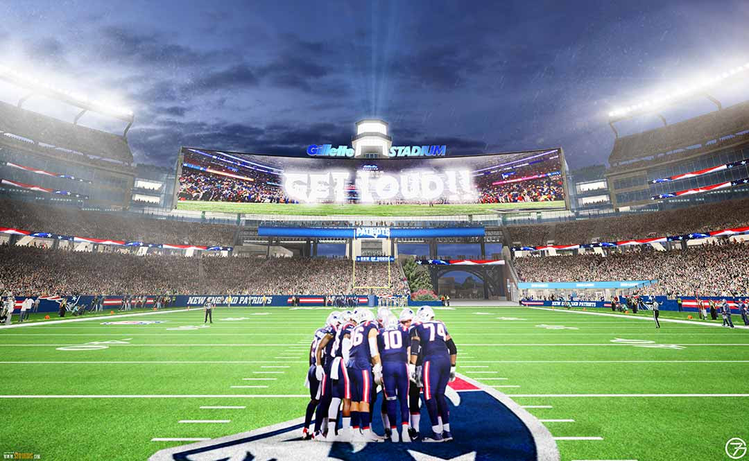 Gillette Stadium, New England Patriots football stadium - Stadiums of Pro  Football